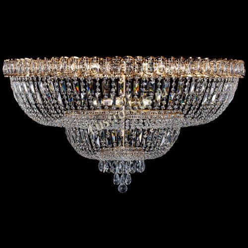 Люстра Хрустальный Каскад №17 с пластинками в Химках Гусь Хрустальный