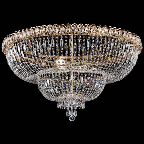 Люстра Хрустальный Каскад №17 с пластинками в Химках Гусь Хрустальный