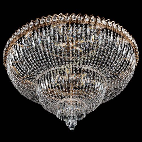 Люстра Хрустальный Каскад №17 с пластинками в Химках Гусь Хрустальный