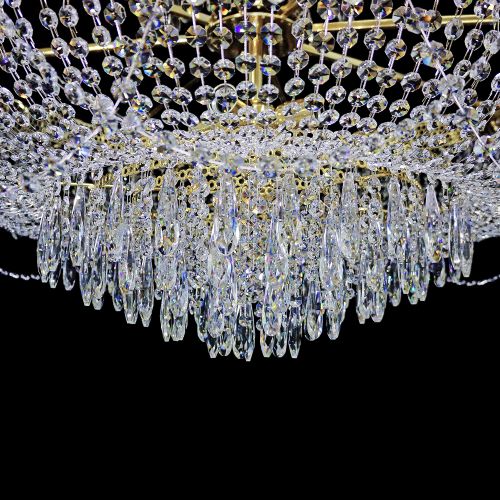 Люстра Хрустальный Каскад №12 Королевский в Химках Гусь Хрустальный