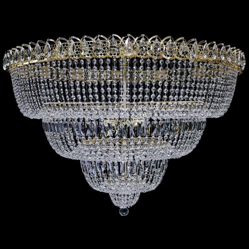 Люстра Хрустальный Каскад №17 3 яруса в Химках Гусь Хрустальный