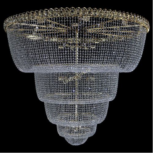 Люстра Хрустальный Каскад №48 5 ярусов в Химках Гусь Хрустальный