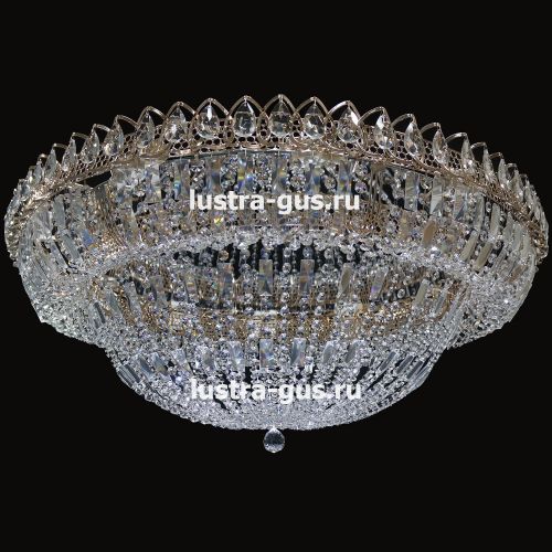 Люстра Кольцо Купол Пластинка 1000 мм в Химках Гусь Хрустальный