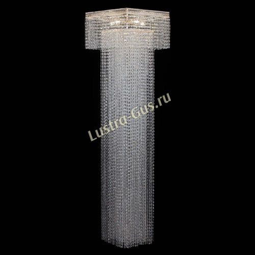 Люстра Колонна Квадрат Длинный в Химках Гусь Хрустальный