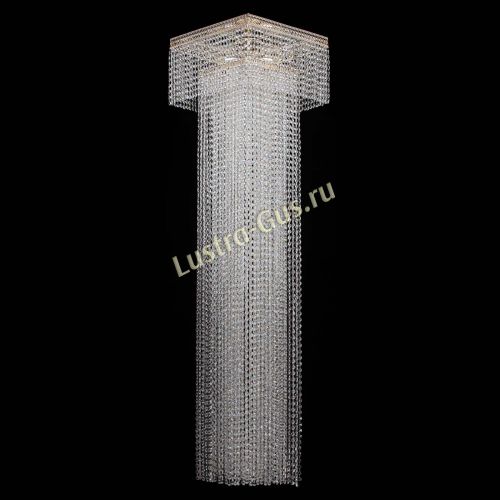 Люстра Колонна Квадрат Длинный в Химках Гусь Хрустальный