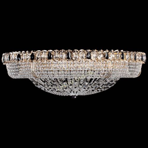 Люстра Кольцо Классика №12 черная в Химках Гусь Хрустальный