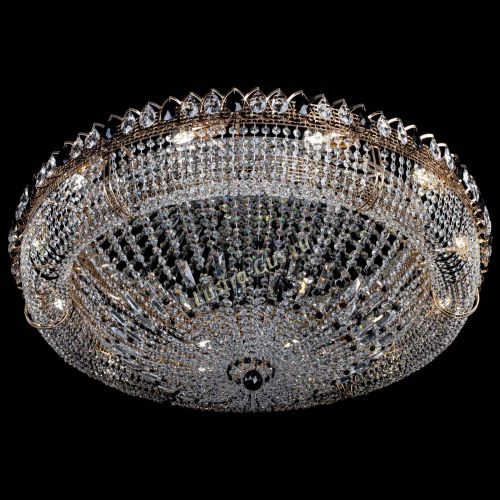 Люстра Кольцо Классика №12 черная в Химках Гусь Хрустальный