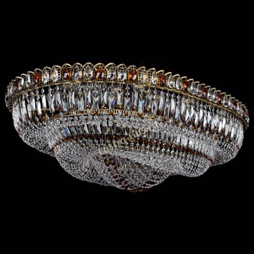 Люстра Кольцо Овал №17 под бронзу чайная в Химках Гусь Хрустальный