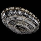 Люстра Кольцо Овал №17 под бронзу черная в Химках