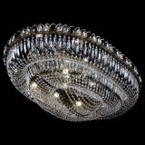 Люстра Кольцо Овал №17 под бронзу черная в Химках