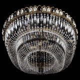 Люстра Кольцо Овал №17 под бронзу черная в Химках