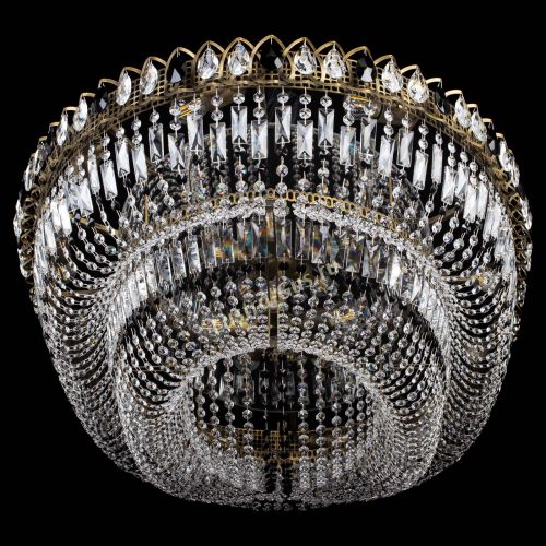 Люстра Кольцо Овал №17 под бронзу черная в Химках Гусь Хрустальный