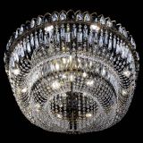 Люстра Кольцо Овал №17 под бронзу черная в Химках