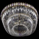 Люстра Кольцо Овал №17 под бронзу фиолетовая в Химках