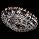 Люстра Кольцо Овал №17 под бронзу красная в Химках