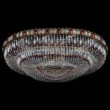 Люстра Кольцо Овал №17 под бронзу красная в Химках