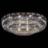 Люстра Кольцо Овал №17 под бронзу красная в Химках