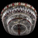 Люстра Кольцо Овал №17 под бронзу красная в Химках