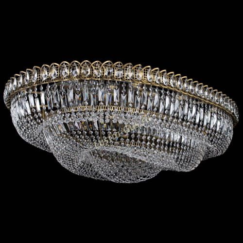 Люстра Кольцо Овал №17 под бронзу в Химках Гусь Хрустальный