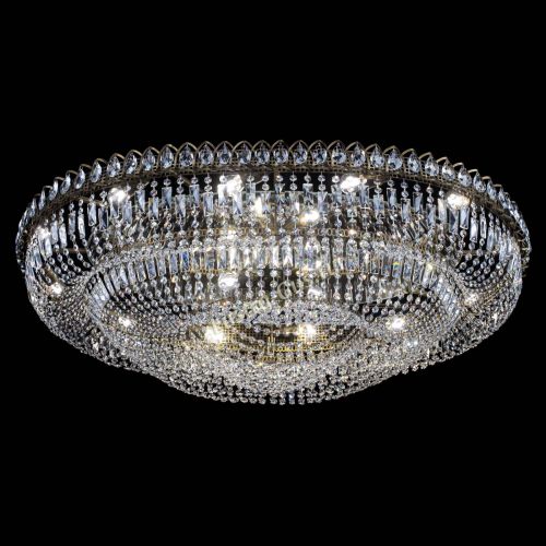 Люстра Кольцо Овал №17 под бронзу в Химках Гусь Хрустальный