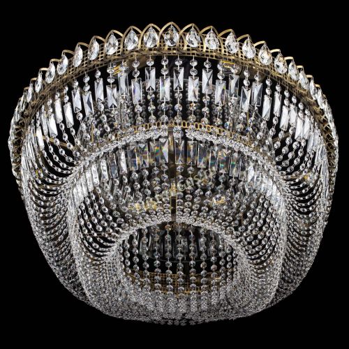 Люстра Кольцо Овал №17 под бронзу в Химках Гусь Хрустальный