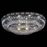 Люстра Кольцо Овал №17 под бронзу синяя в Химках