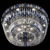 Люстра Кольцо Овал №17 под бронзу синяя в Химках