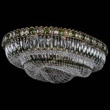 Люстра Кольцо Овал №17 под бронзу зеленая в Химках