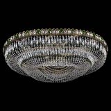 Люстра Кольцо Овал №17 под бронзу зеленая в Химках