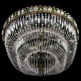 Люстра Кольцо Овал №17 под бронзу зеленая в Химках