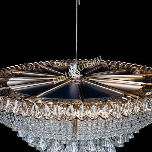 Люстра Кольцо Пирамида Конус 1000 мм в Химках Гусь Хрустальный