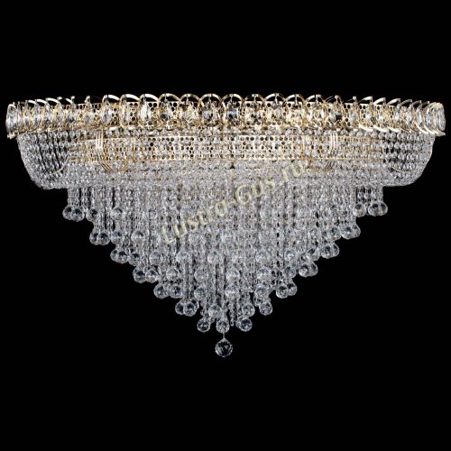 Люстра Кольцо Пирамида Шар 30 большая в Химках Гусь Хрустальный