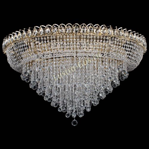 Люстра Кольцо Пирамида Шар 30 большая в Химках Гусь Хрустальный