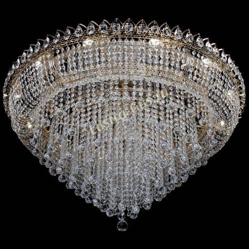 Люстра Кольцо Пирамида Шар 30 большая в Химках Гусь Хрустальный