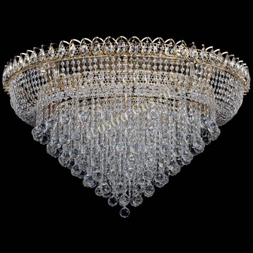 Люстра Кольцо Пирамида Шар 40 большая в Химках Гусь Хрустальный