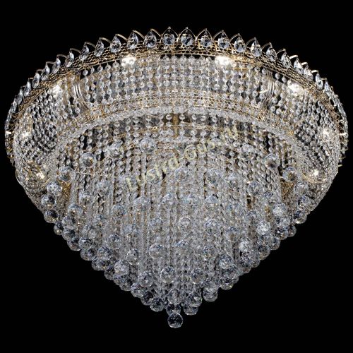 Люстра Кольцо Пирамида Шар 40 большая в Химках Гусь Хрустальный