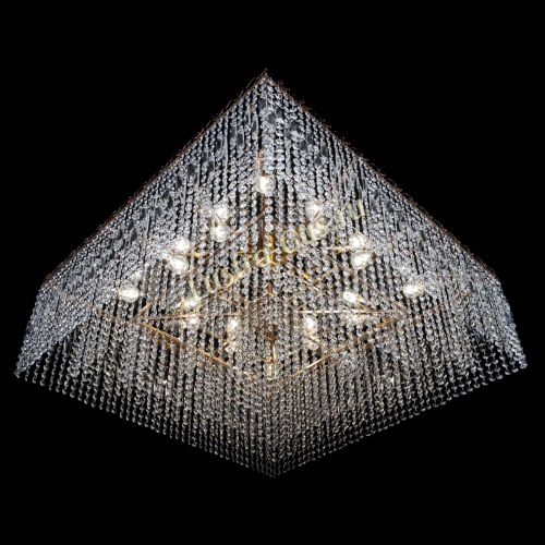 Люстра Квадрат 800 мм в Химках Гусь Хрустальный