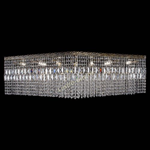 Люстра Квадрат 800 мм под бронзу в Химках Гусь Хрустальный