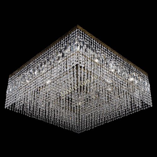 Люстра Квадрат 800 мм под бронзу в Химках Гусь Хрустальный