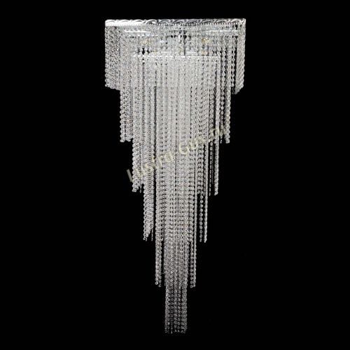 Люстра Квадрат Каскад №8 в Химках Гусь Хрустальный