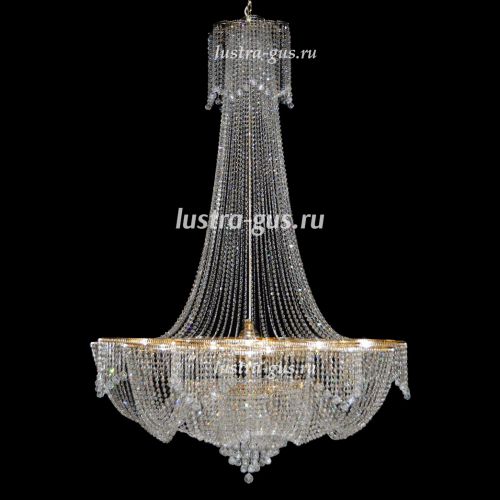 Люстра Лотос 36 ламп в Химках Гусь Хрустальный