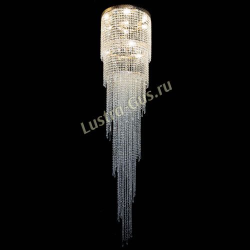 Люстра Милан каскад карандаш в Химках Гусь Хрустальный