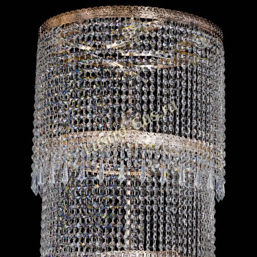 Люстра Милан каскад карандаш в Химках Гусь Хрустальный