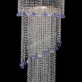 Люстра Милан каскад шар фиолетовый в Химках