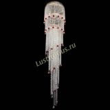 Люстра Милан каскад шар красный в Химках