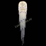 Люстра Милан каскад шар синий в Химках Люстра Милан каскад шар синий в Химках