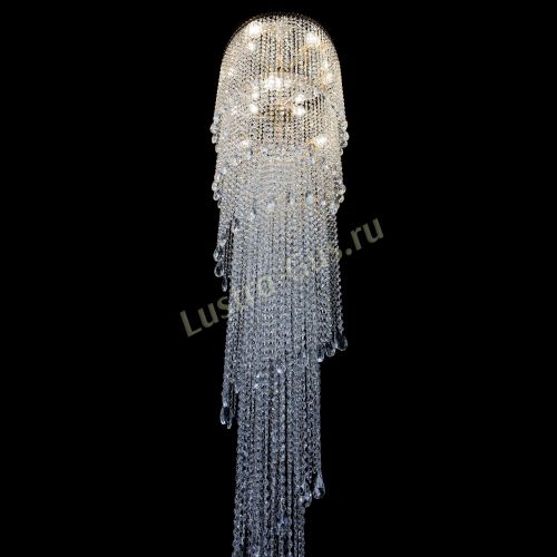 Люстра Милан каскад журавлик в Химках Гусь Хрустальный