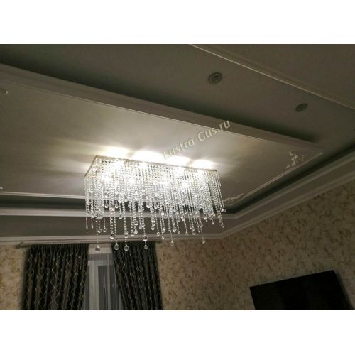 Люстра Прямоугольник №2 в Химках Гусь Хрустальный