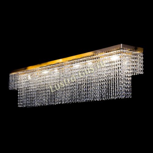 Люстра Прямоугольник Капель в Химках Гусь Хрустальный