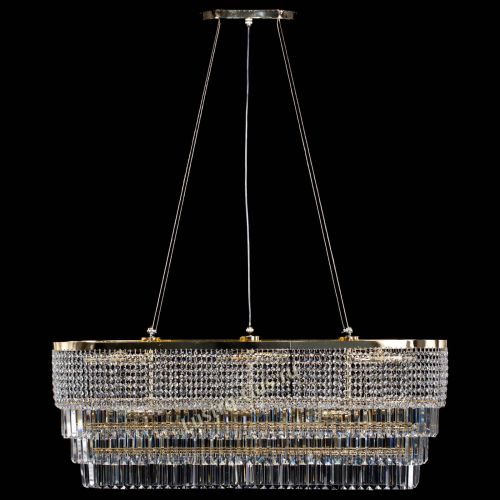 Люстра Прямоугольник Сигма №14 пластинка в Химках Гусь Хрустальный